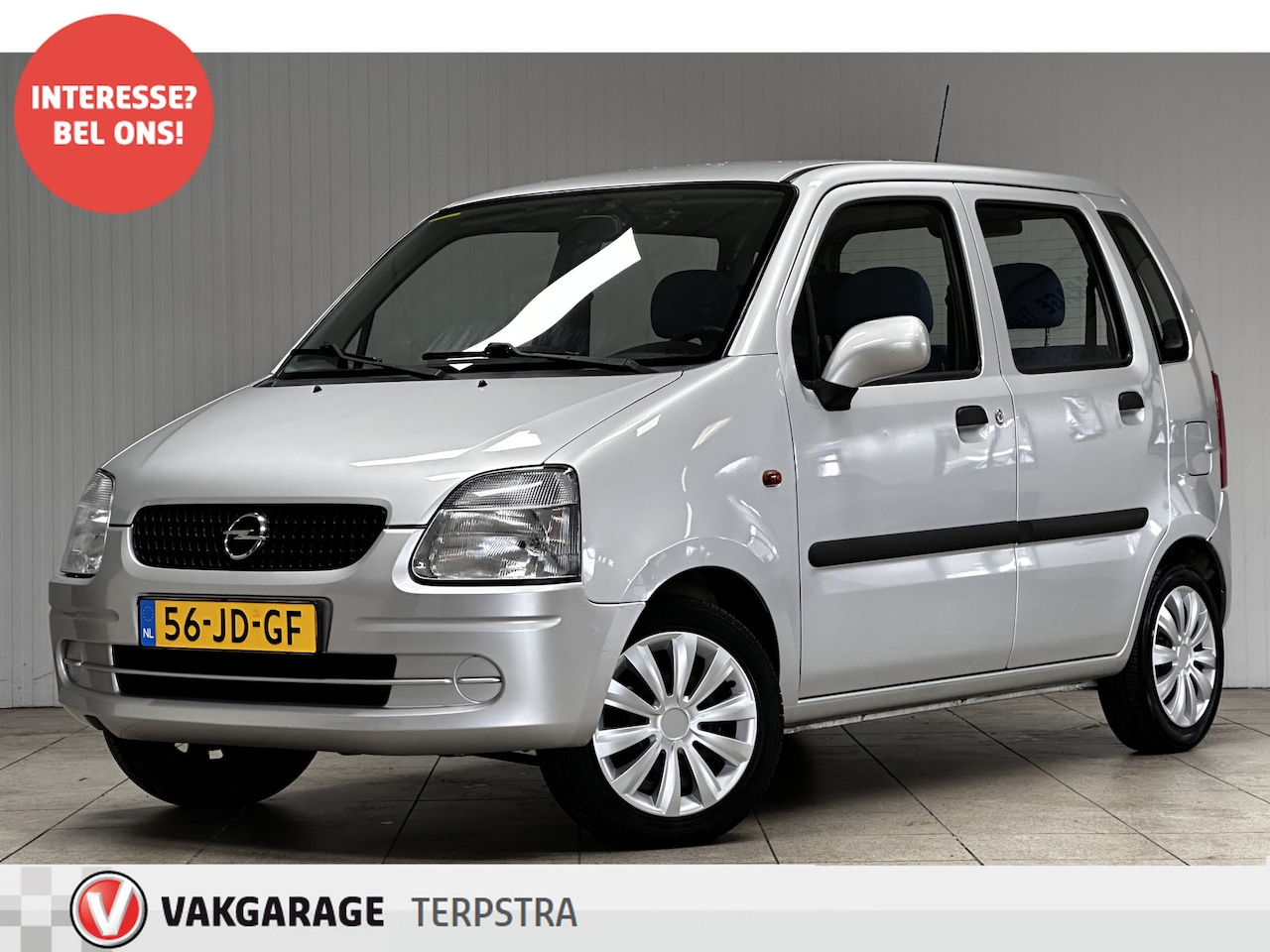 Opel Agila - 1.2-16V Comfort/ 100.000 KM N.A.P!/ NIEUWE APK!/ Trekhaak/ Stuurbekr./ Airbags/ Boordcompu - AutoWereld.nl