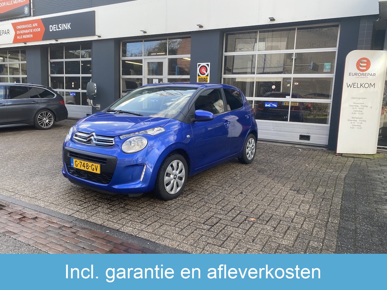 Citroën C1 - 1.0 VTi Feel All-in Prijs Airco/ Bluetooth/ Centrale deurvergr/ Getint Glas Eurorepar - AutoWereld.nl