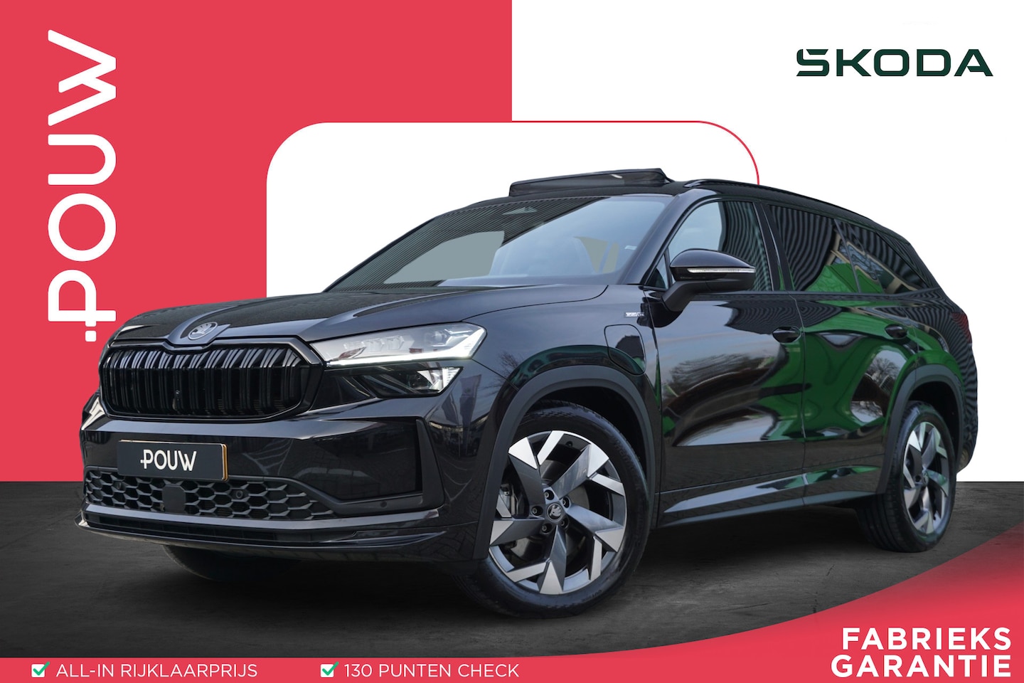 Skoda Kodiaq - 1.5 TSI 204pk PHEV Sportline Business | Stoelverwarming Voor & Achter | Panoramadak | ACC - AutoWereld.nl