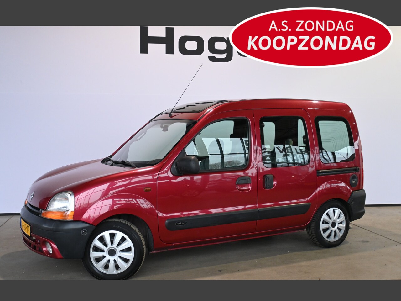 Renault Kangoo - 1.6-16V Privilège Rolstoelbus! Airco Elektrische Ramen! Inruil Mogelijk! - AutoWereld.nl