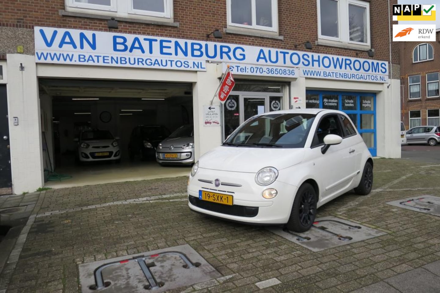 Fiat 500 - 0.9 TwinAir | CarPlay | Airco | L.M.V. | Financ. v.a. 101,- p/m | - AutoWereld.nl