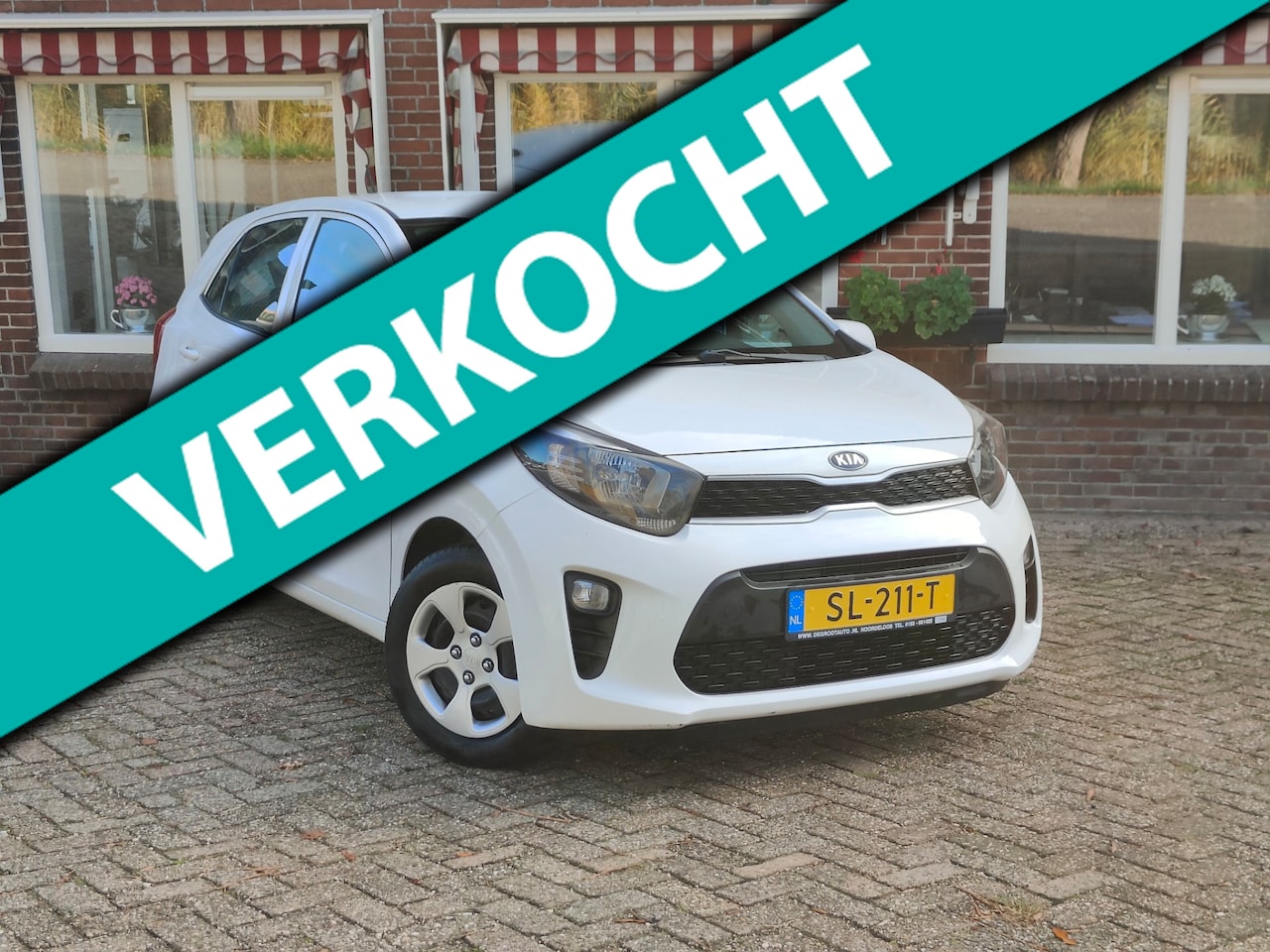 Kia Picanto - 1.0 CVVT EconomyPlusLine Airco, 5 Persoons -RIJKLAAR - - AutoWereld.nl