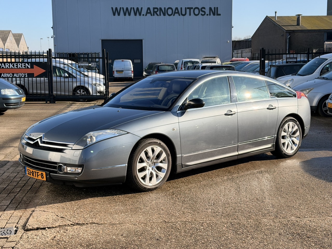 Citroën C6 - 3.0 HdiF V6 AUTOMAAT EURO 5, 241 PK Exclusive, AIRCO(CLIMA), CRUISE CONTROL, PARKEERSENSOR - AutoWereld.nl
