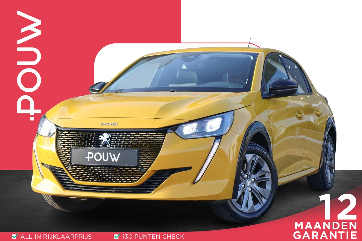 Peugeot e-208 - 136pk EV Allure Pack 50 kWh | SoH 99% | Navi | Camera | PDC | Keyless - AutoWereld.nl