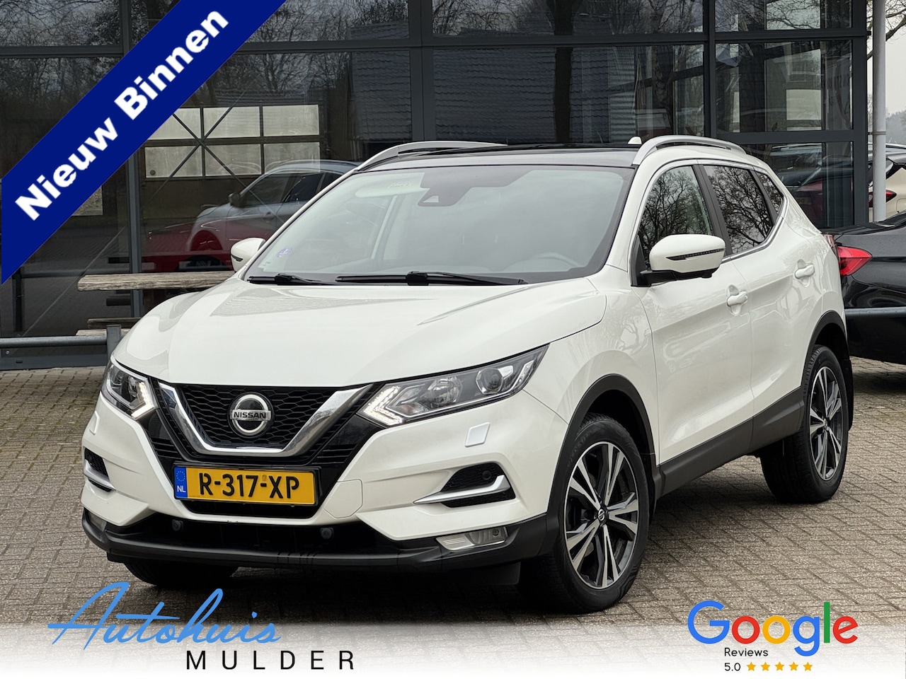 Nissan Qashqai - 1.3 DIG-T Business Edition Panoramadak/Climate-control/Cruise/Trekhaak/Stoelverwarming/360 - AutoWereld.nl