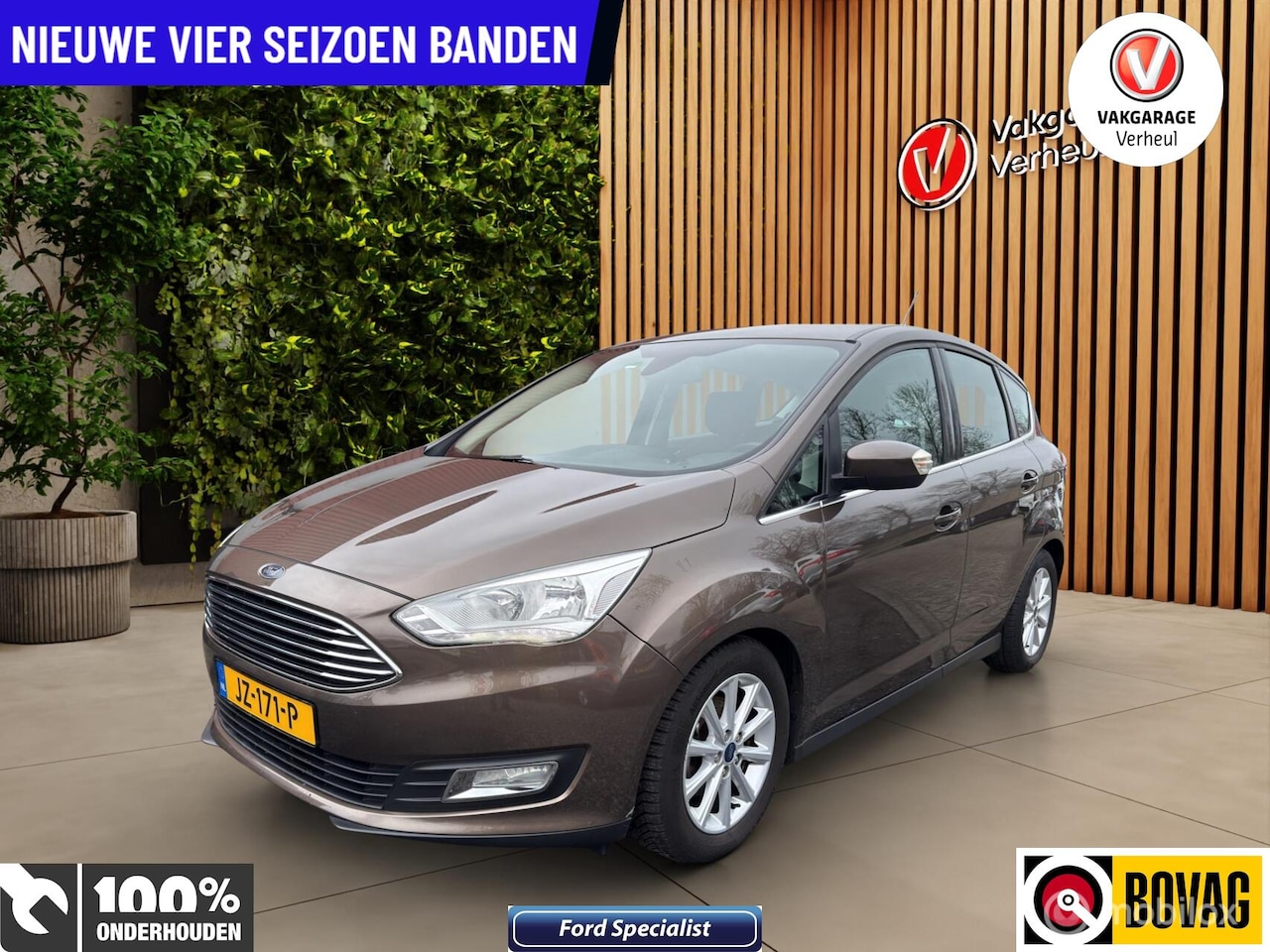 Ford C-Max - 1.0 Ambiente|101Pk|Trekhaak|Boekjes - AutoWereld.nl