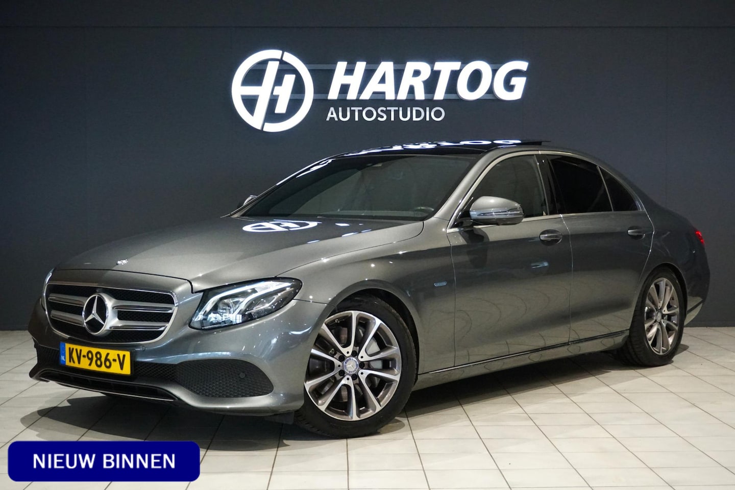 Mercedes-Benz E-klasse - 350 e Lease Edition Prestige Plus + PANO/ BURMESTER / 360 CAMERA - AutoWereld.nl