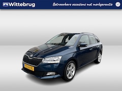 Skoda Fabia Combi - 1.0 TSI Ambition / PARK. SENSOREN V+A/ CRUISE CONTROL/ DODE HOEK/ SMARTLINK/ DAB/ NAVI/ CL