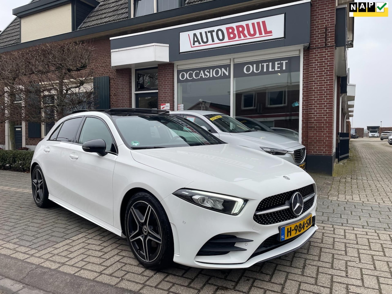 Mercedes-Benz A-klasse - 180 Business Solution AMG Aut. NL-auto 1e Eig.|Schuifd.|Navi|VirtualCockp.|18 Inch - AutoWereld.nl