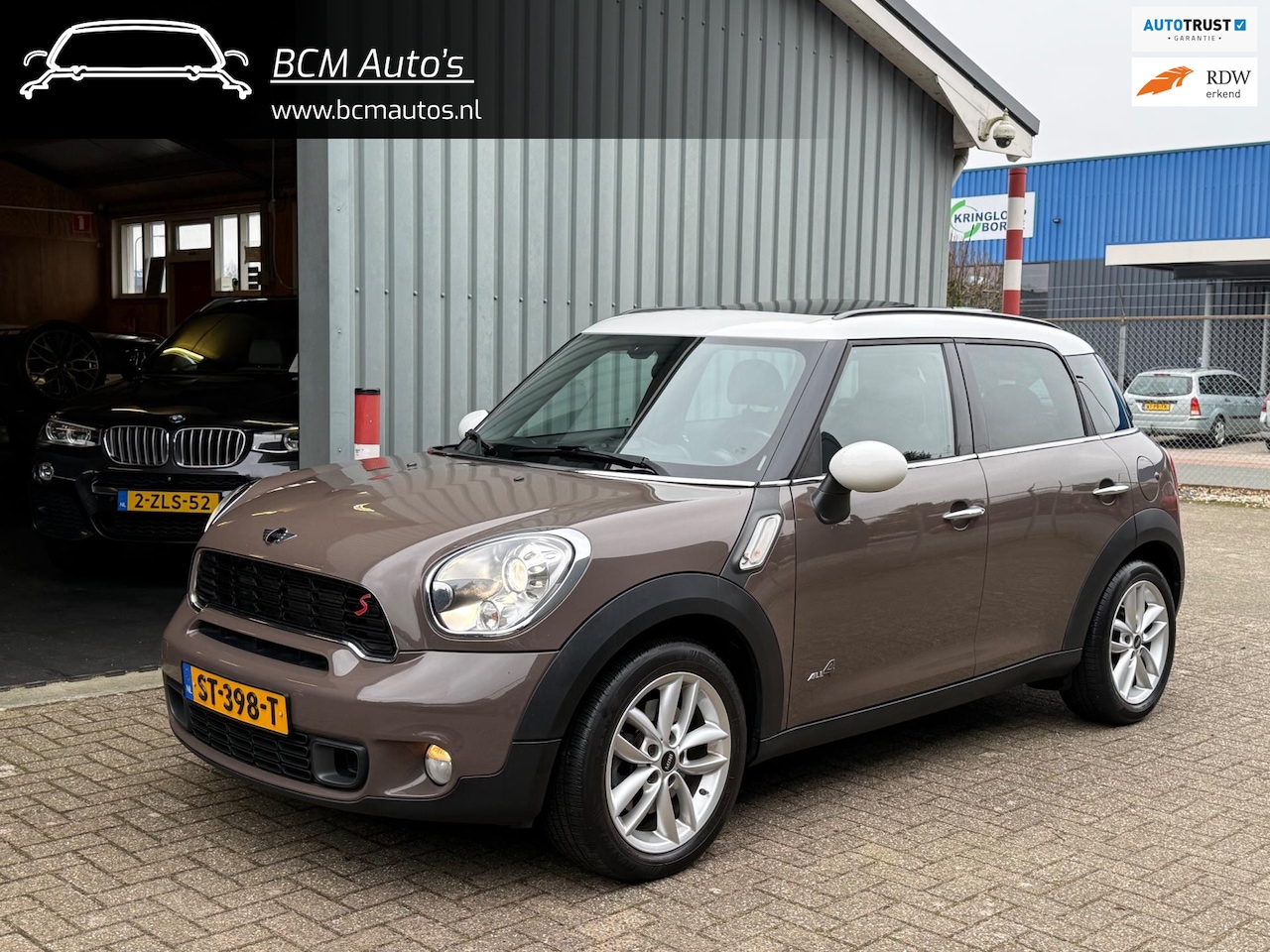 MINI Countryman - Mini 1.6 Cooper S ALL4 Chili |Pano|Xenon|Leer|PDC|Navi|LIGTH COFFEE kleur| - AutoWereld.nl
