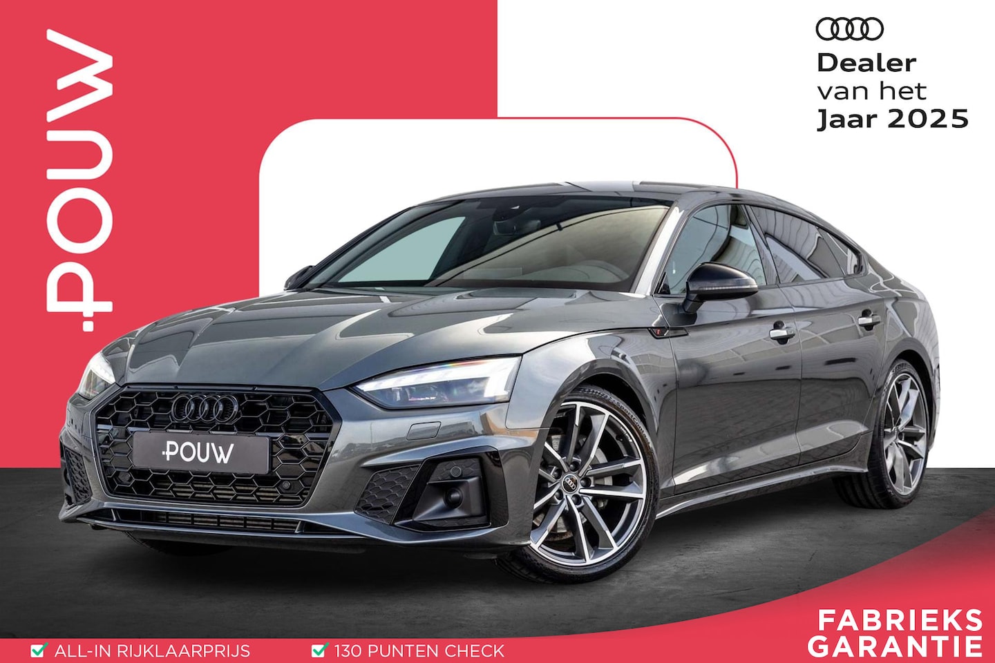 Audi A5 Sportback - 40 TFSI 204pk S-tronic S edition | Stoelverwarming | Elektrische voorstoelen | Matrix-LED - AutoWereld.nl