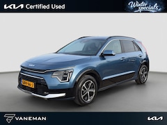 Kia Niro - 1.6 GDi Hybrid DynamicPlusLine HUD | Leder | Stoel- en Stuurverwarming | Adapt. Cruise | S
