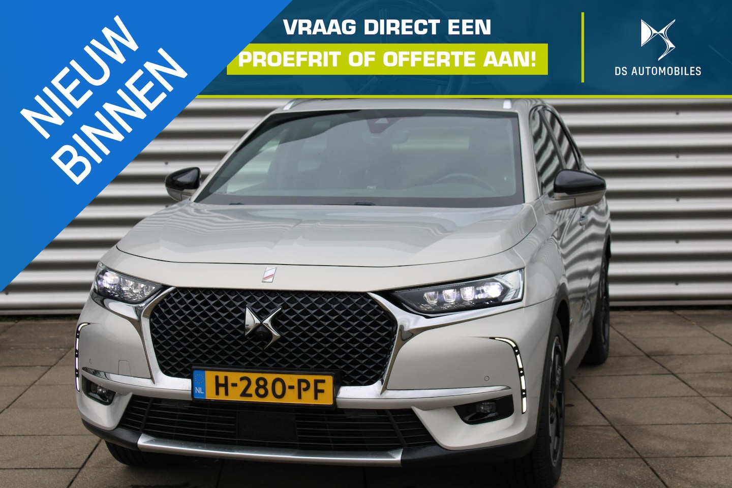 DS 7 Crossback - E-Tense 4x4 So Chic |Panoramisch dak|Premium Seat Pakket|Apple Carplay - AutoWereld.nl