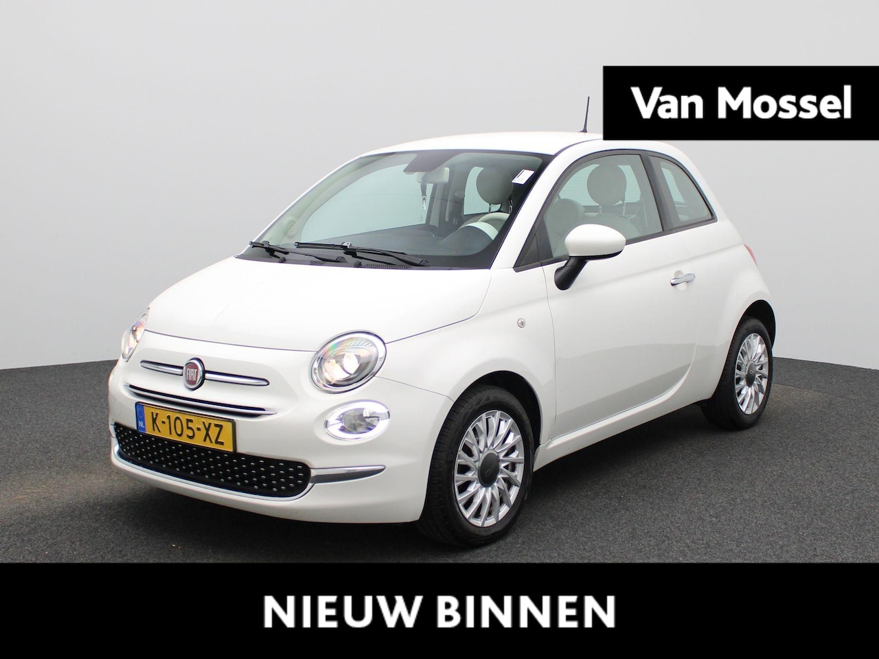Fiat 500 - 1.0 Hybrid Lounge | APPLE CARPLAY - ANDROID AUTO | NAVIGATIE | AIRCO | CRUISE CONTROL | - AutoWereld.nl