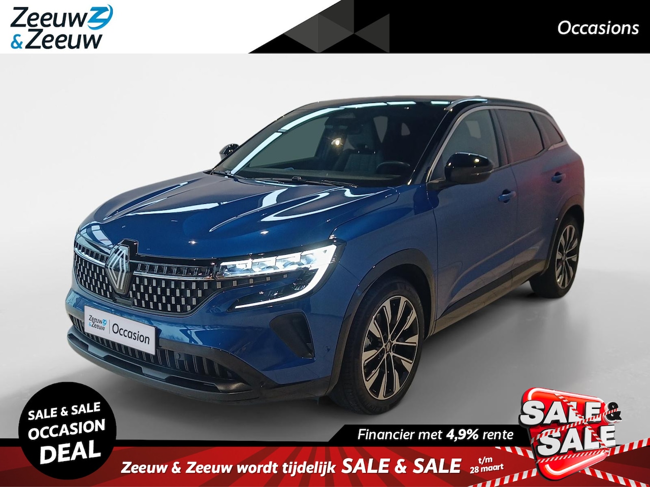 Renault Austral - 1.2 E-Tech full hybrid 200 techno *Automaat*Navi+Camera*Climate Control*Trekhaak*LM.Velgen - AutoWereld.nl