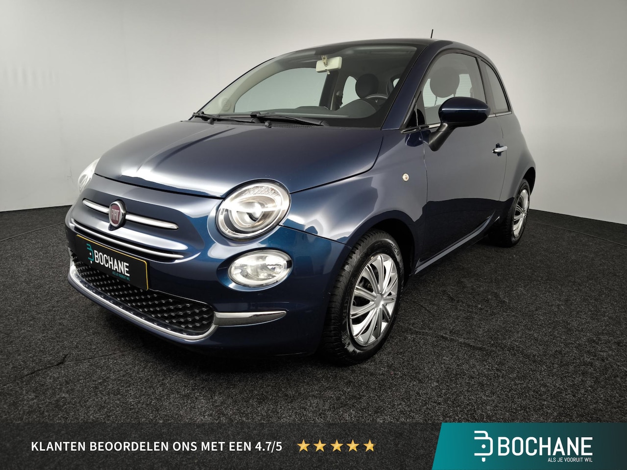 Fiat 500 - 0.9 TwinAir Turbo Lounge | Panoramadak | Navigatie | - AutoWereld.nl