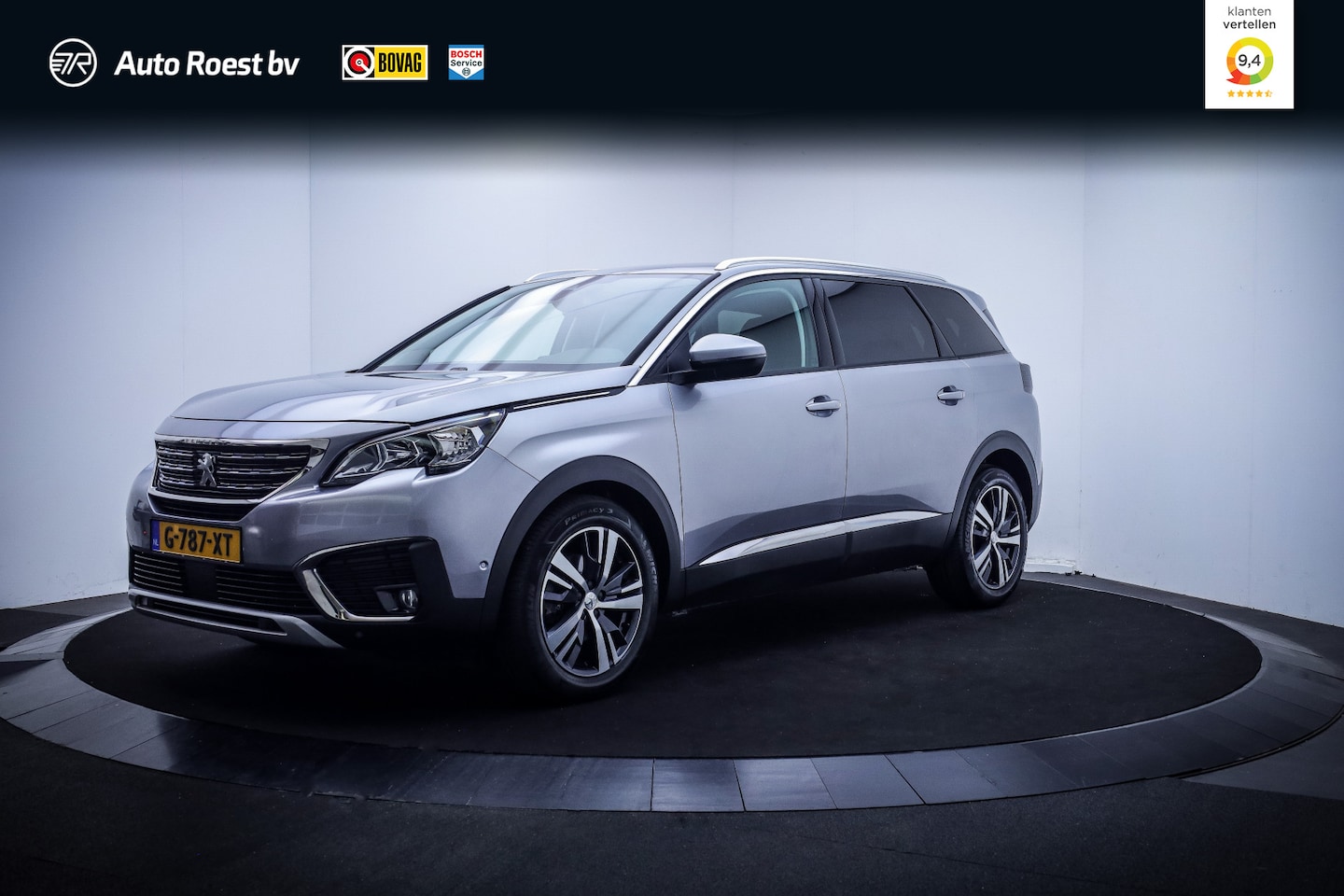 Peugeot 5008 - 1.2T 7P ALLURE 360 CAM | CARPLAY | BLINDSPOT | NAVI | AFN TREKHAAK | PDC V+A | LMV - AutoWereld.nl