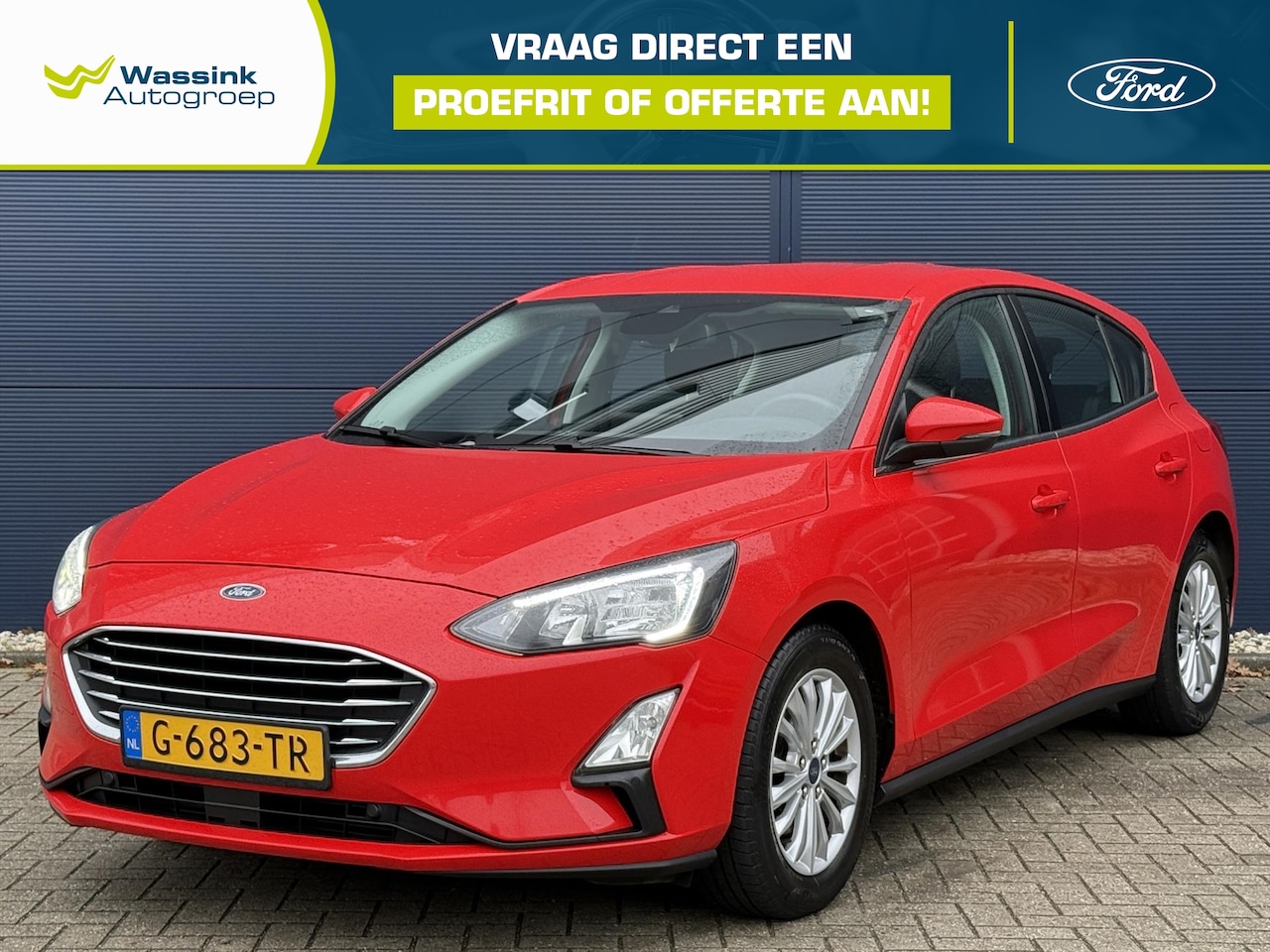 Ford Focus - 1.0 EcoBoost 125pk Titanium Business | Navigatie | Apple Carplay/Android Auto | Parkeerhul - AutoWereld.nl