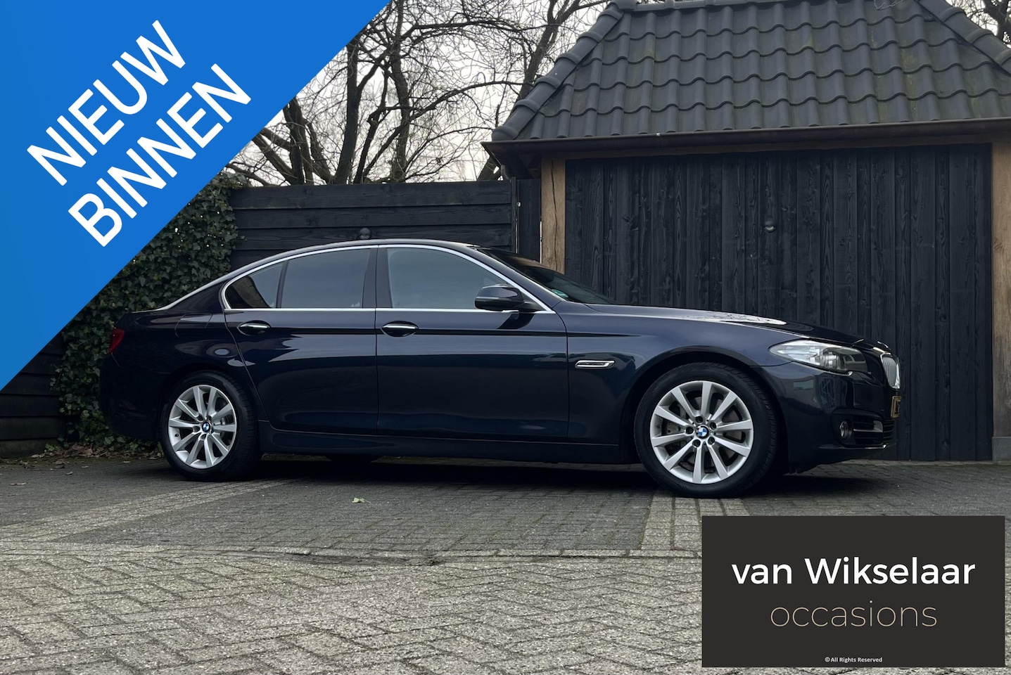 BMW 5-serie - 535i ActiveHybrid High Executive 306PK 2016 - STANDKACHEL/LEDER/MEMORY/XENON - AutoWereld.nl