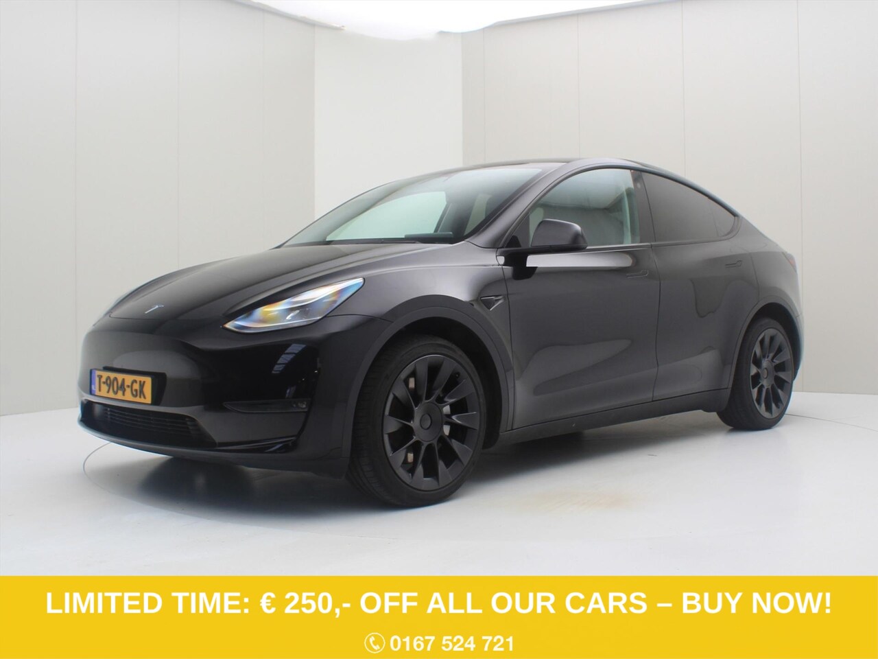 Tesla Model Y - Long-Range AWD 351pk 75 kWh [ AUTOPILOT+20'' LMV+533KM WLTP+PREMIUM AUDIO ] - AutoWereld.nl