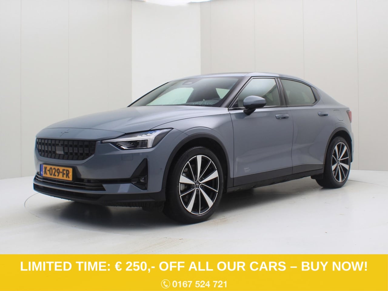 Polestar 2 - Long Range Dual Motor 408PK 78kWh [ TREKHAAK+PILOT PLUS+19 INCH+CARPLAY+CAMERA ] - AutoWereld.nl