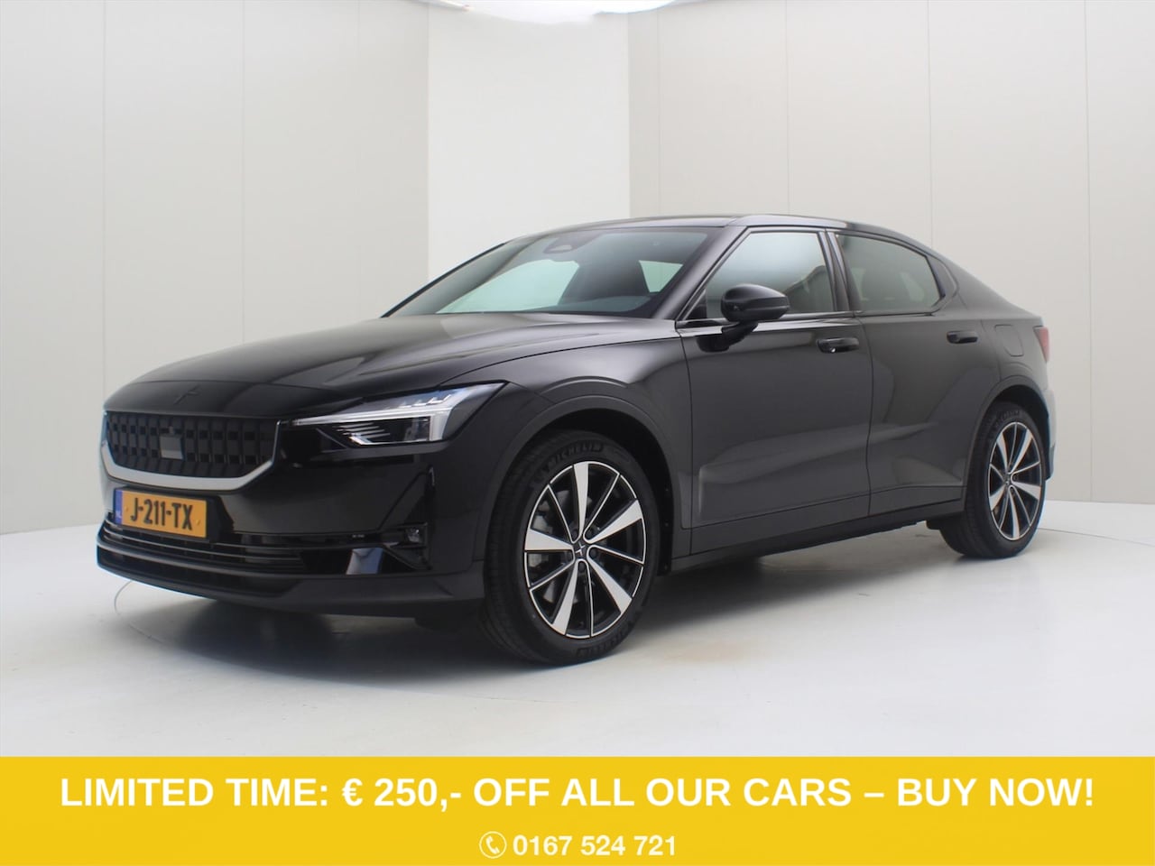 Polestar 2 - Long Range Dual Motor 408PK 78kWh 94% SoH [ PILOT PLUS+19 INCH+CARPLAY+CAMERA+STOELVERWARM - AutoWereld.nl