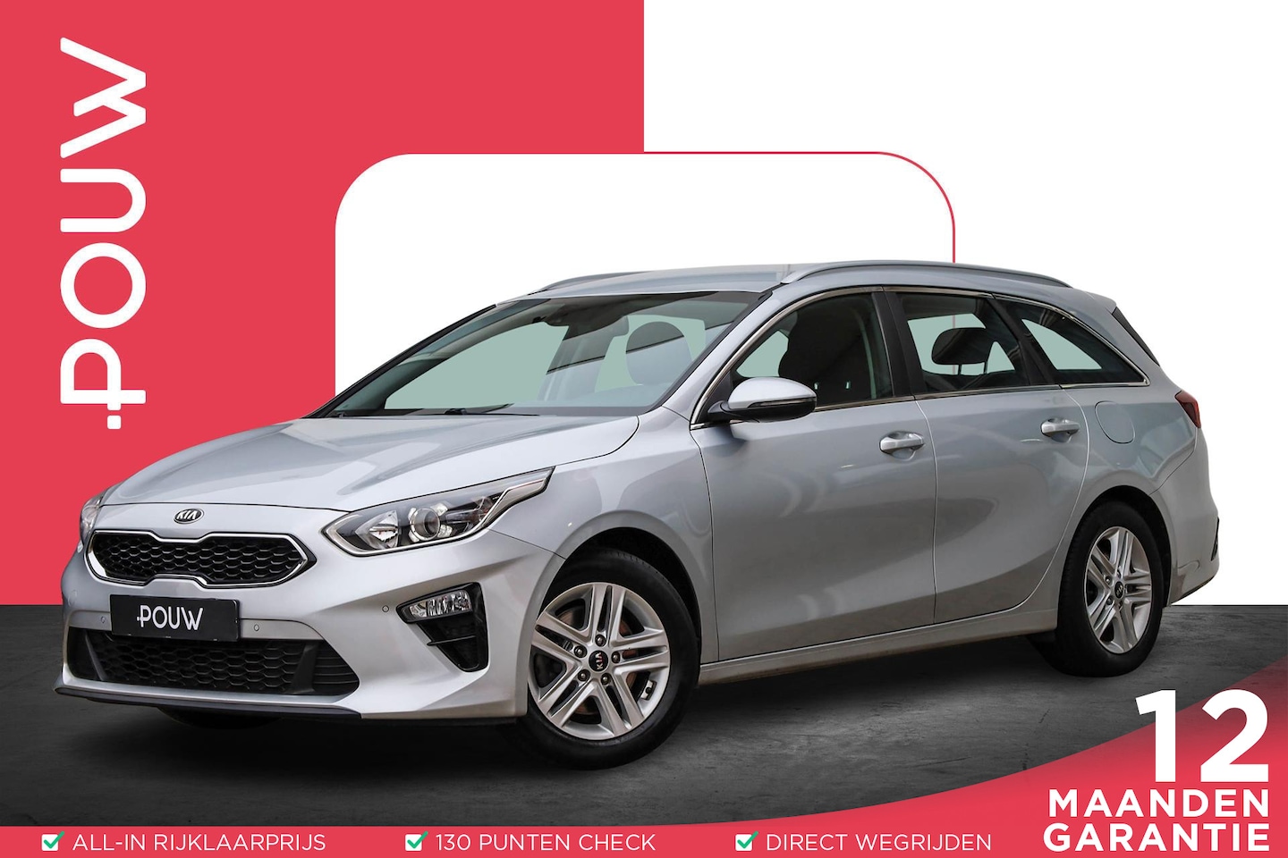 Kia Cee'd Sportswagon - Ceed 1.0 T-GDi 120pk AUT DynamicLine | Parkeersensoren | Trekhaak Afneembaar | Achteruitri - AutoWereld.nl