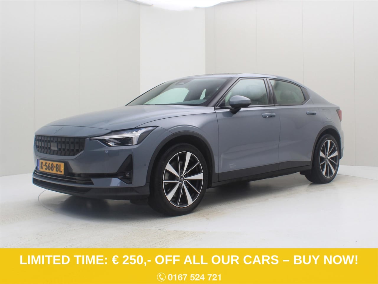 Polestar 2 - Long Range Dual Motor 408pk 93.1% SoH [ TREKHAAK+PILOT PLUS+19 INCH+PANO ] - AutoWereld.nl