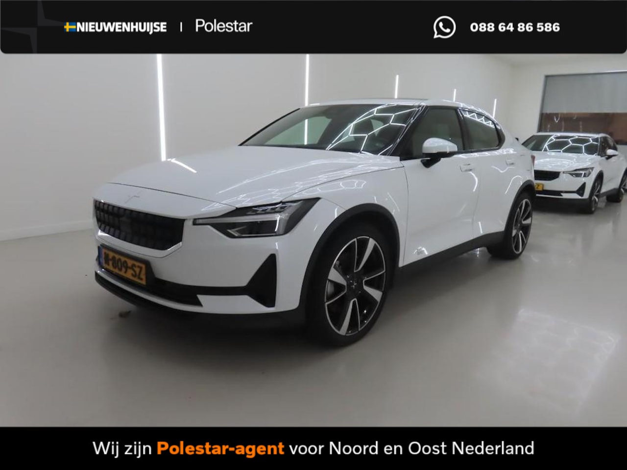 Polestar 2 - Long Range Single Motor 78 kWh | Plus pack | Google Maps navigatie | Park Assist | Cruise - AutoWereld.nl