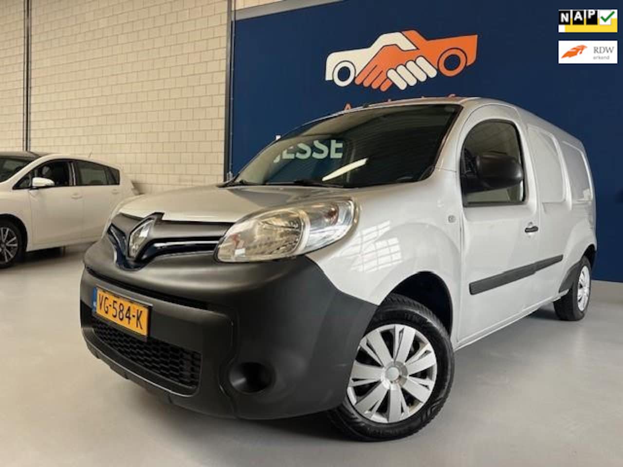 Renault Kangoo Express - 1.5 dCi 90 Express Maxi Comfort 1.5 dCi 90 Express Maxi Comfort,bj.2013/extra lang,/APK tot tot 09-2026 / NAP met 219589 k - AutoWereld.nl