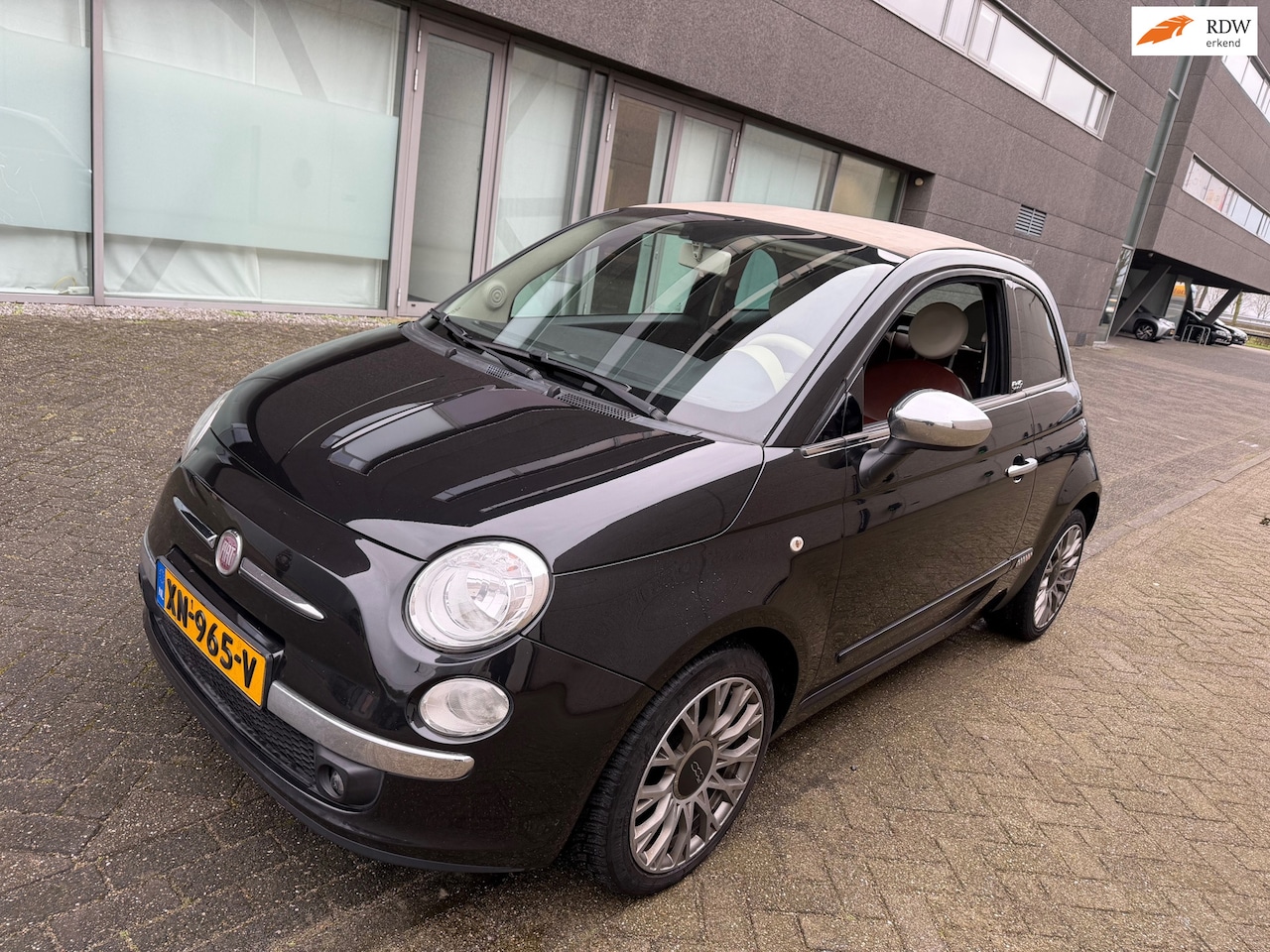 Fiat 500 C - 0.9 TwinAir Lounge CABRIO AIRO BJ 3-2011 AKP2-2027 - AutoWereld.nl