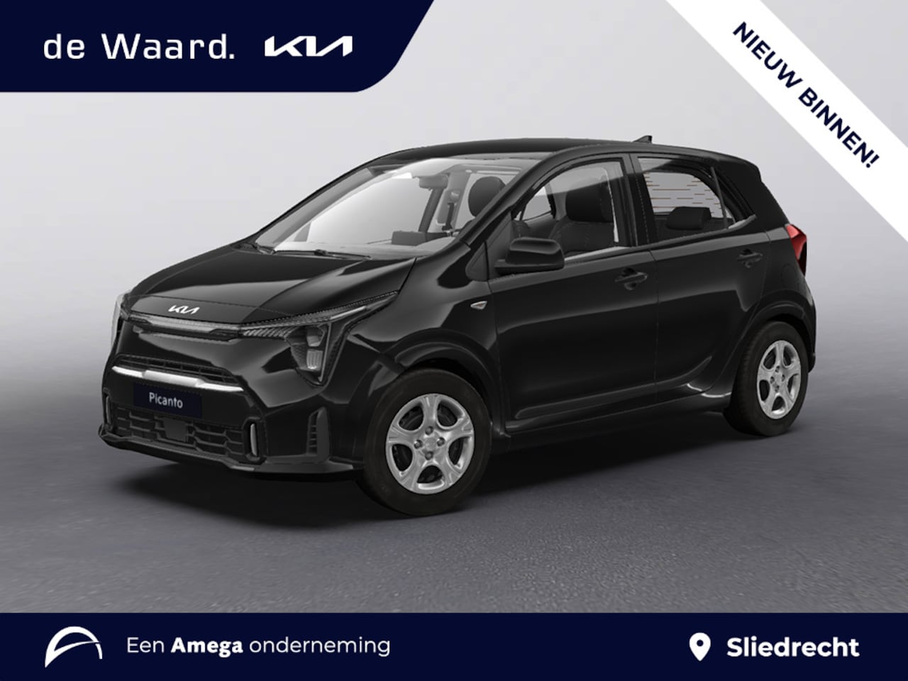 Kia Picanto - 1.0 GDi DynamicLine | €1.000,- inruilvoordeel toepasbaar | Parkeersensoren	achterzijde en - AutoWereld.nl