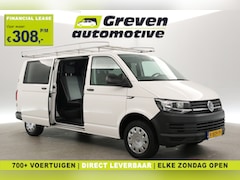 Volkswagen Transporter - 2.0 TDI 140PK L2H1 | DC | 6 Zits | Airco | Carplay | Navi | Imperiaal | Trekhaak