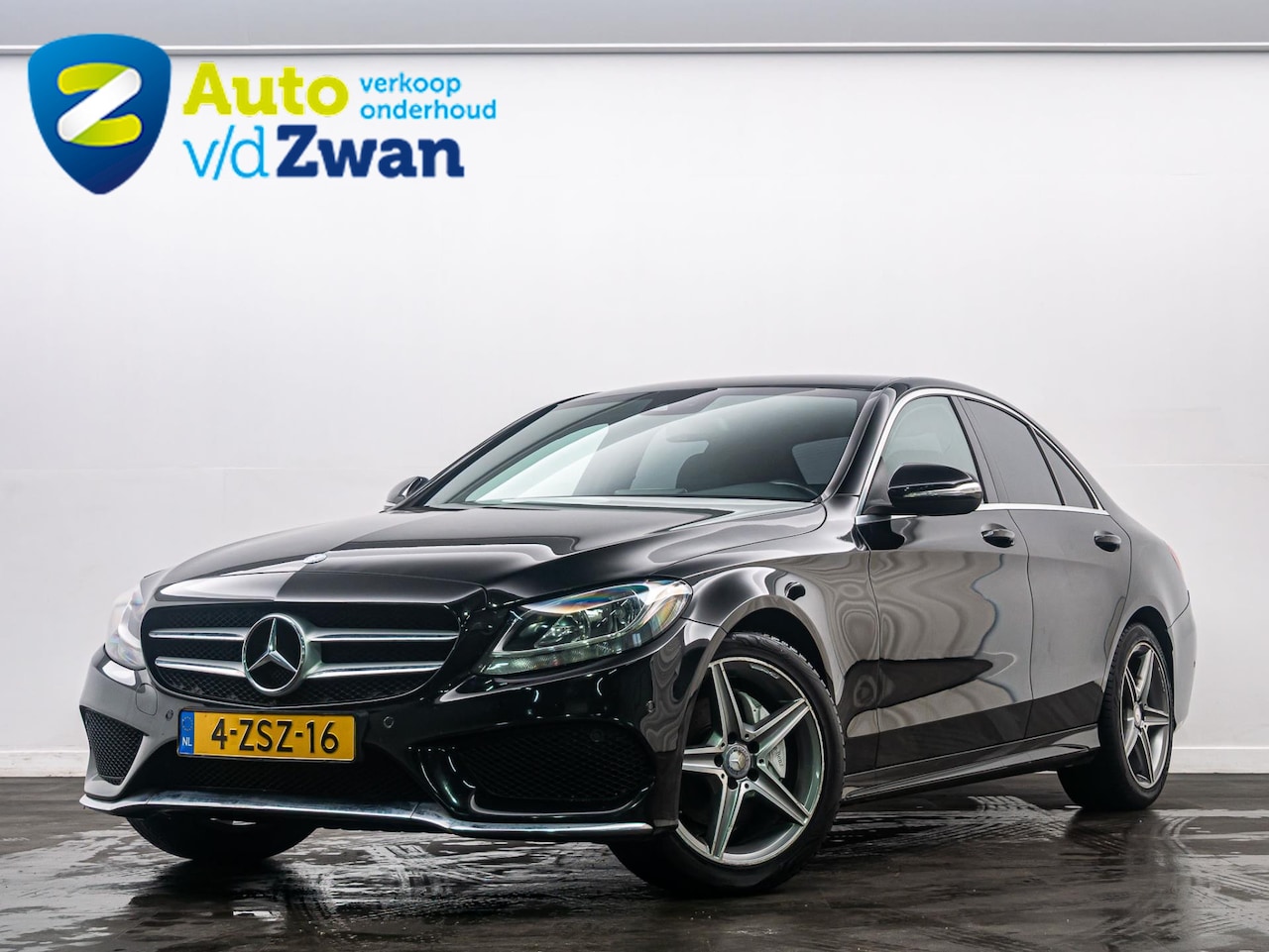 Mercedes-Benz C-klasse - 180 Prestige Amg-Pakket/Leer/Navi - AutoWereld.nl
