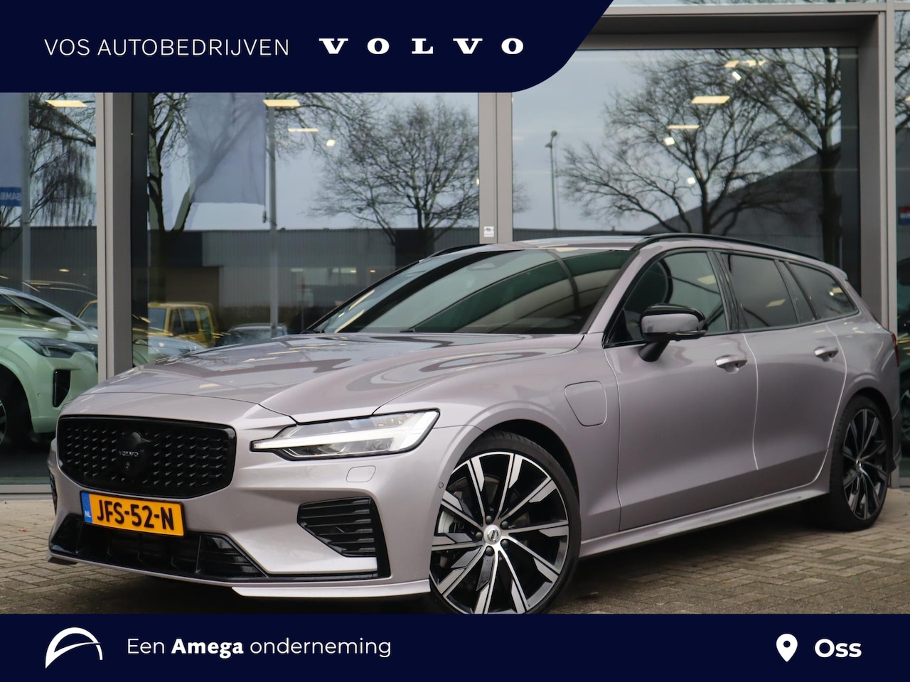 Volvo V60 - 2.0 T8 Plug-in hybrid AWD Ultra Dark | 20" Turbine Velgen | Exterieur Styling Kit | HEICO - AutoWereld.nl