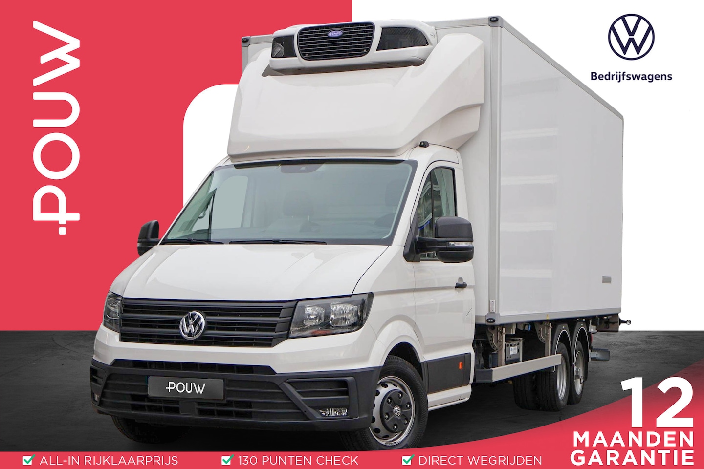 Volkswagen Crafter - 50 2.0 TDI 164pk AUT L4 DL Highline EURO VI RWD | Carier Koelwagen Vrieswagen | Navigatie - AutoWereld.nl