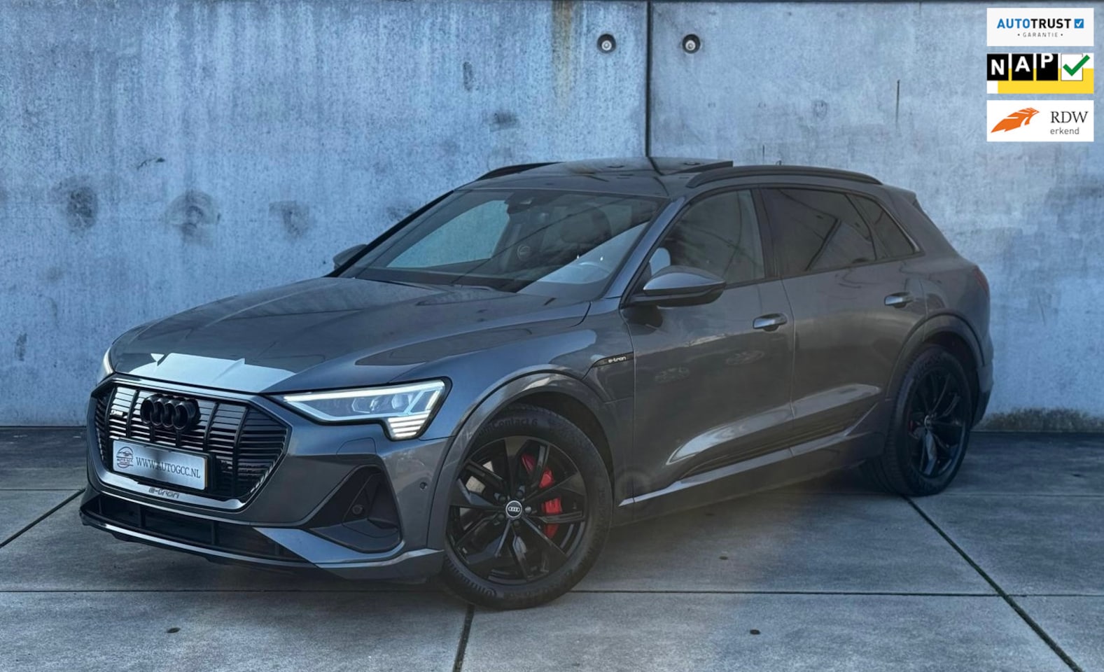 Audi e-tron - 50 QUATTRO S EDITION 71kWh SOH 89% PANO NAP BTW ADAPTIVE CRUISE - AutoWereld.nl