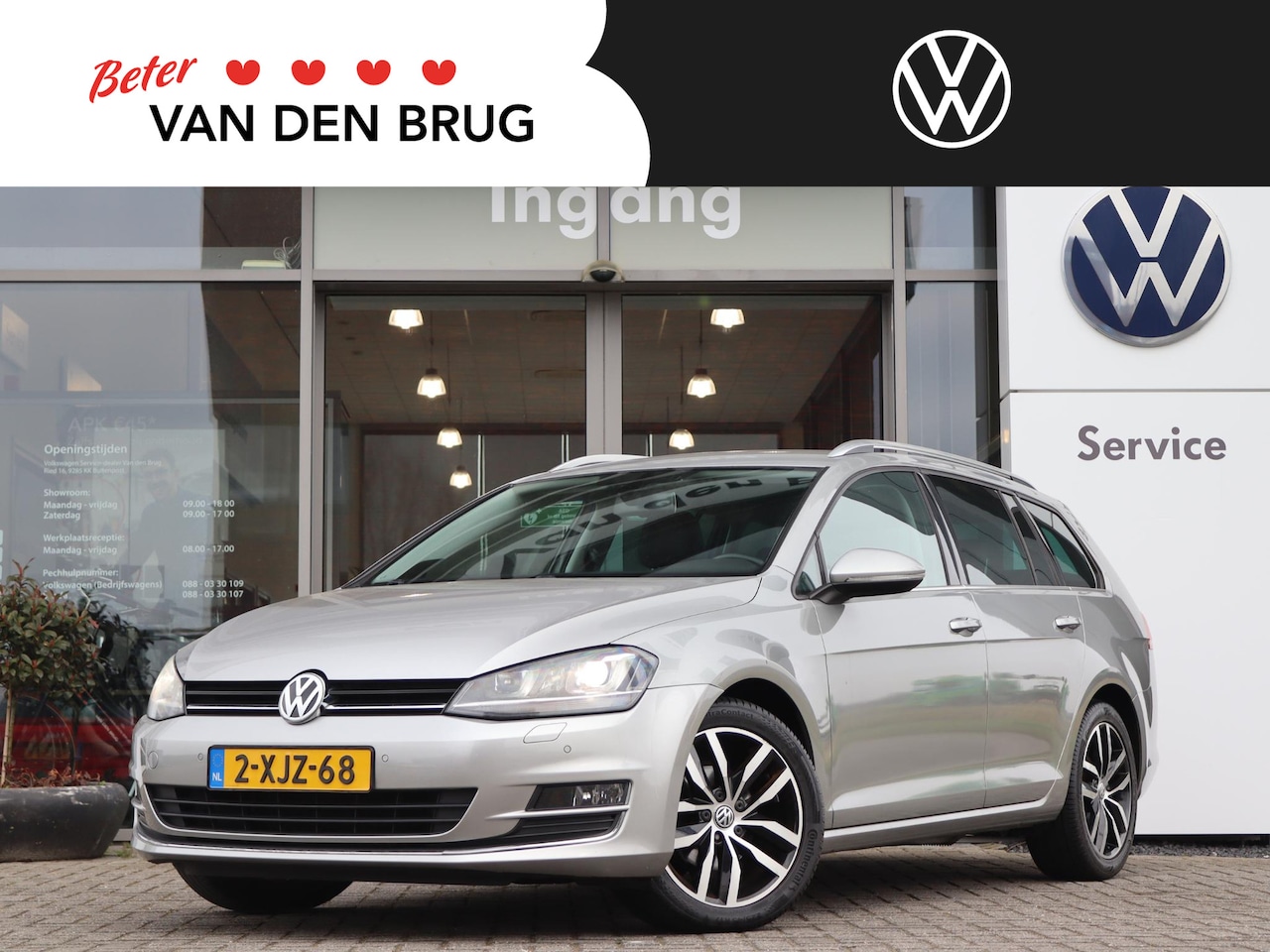 Volkswagen Golf Variant - 1.2 TSI Highline | Trekhaak | Navigatie | Xenon | Bluetooth | Camera | 17'' LM | Dynaudio - AutoWereld.nl