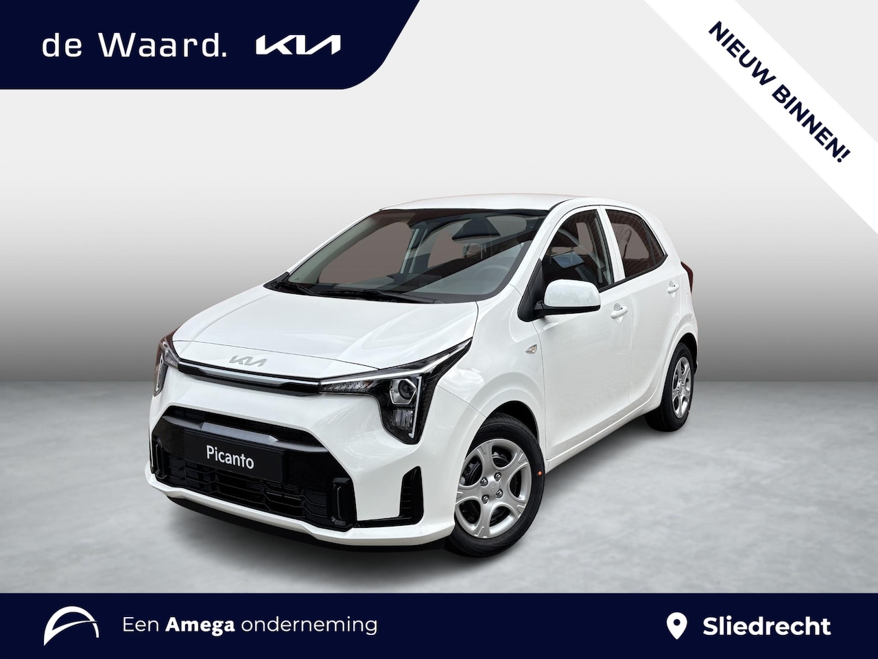 Kia Picanto - 1.0 GDi DynamicLine | €1.000,- inruilvoordeel toepasbaar | Parkeersensoren	achterzijde en - AutoWereld.nl