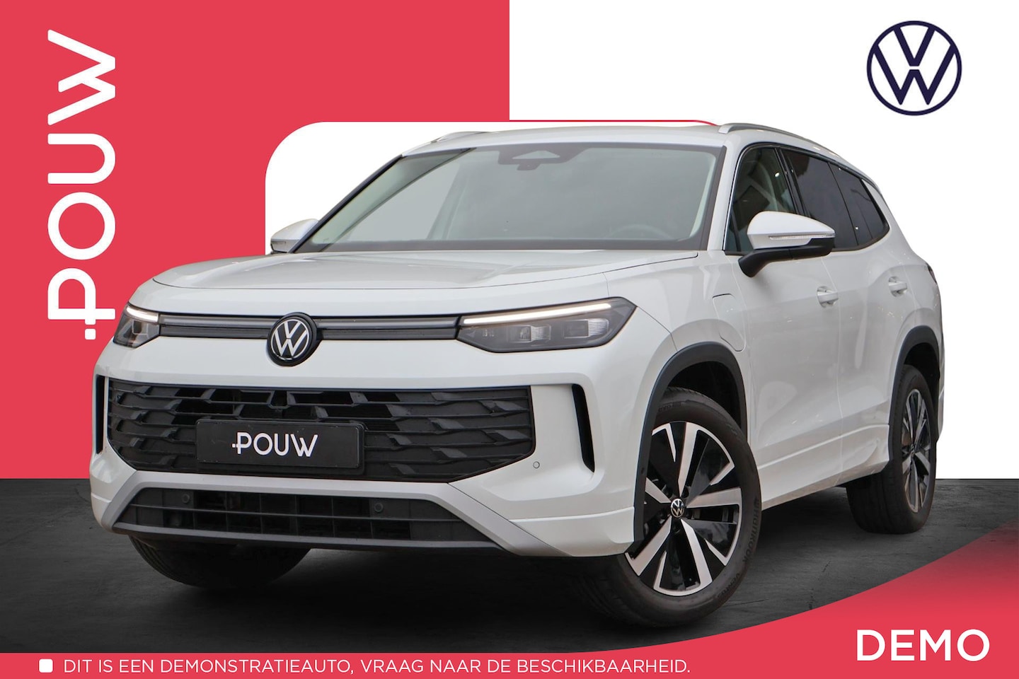 Volkswagen Tayron - 1.5 eHybrid 204pk Life Edition | Panoramadak  | Trekhaak | 19" Velgen - AutoWereld.nl