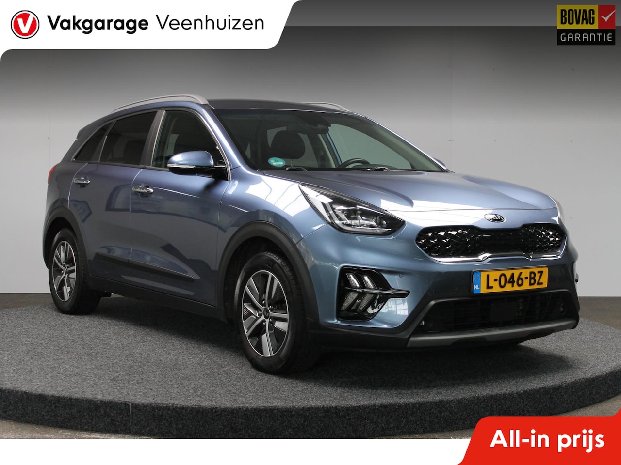 Kia Niro - 1.6 GDi Hybrid DynamicPlusLine|Rijklaar prijs|Camera|Carplay|Keyless|Stuurwiel ver.| - AutoWereld.nl