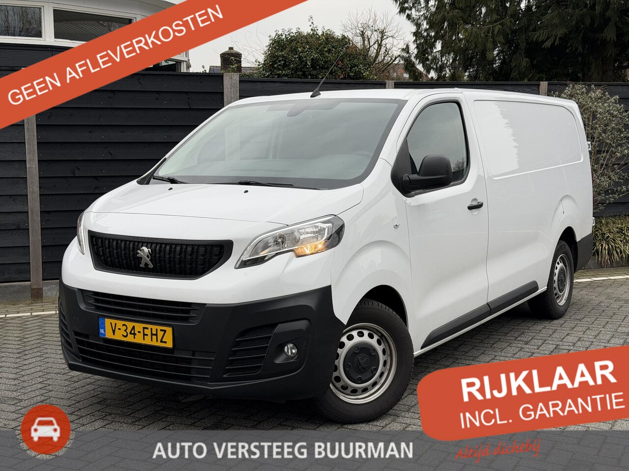 Peugeot Expert - 1.5 BlueHDI 100PK S&S L3 Navigatie, Achteruitrijcamera, Parkeersensoren Achter, Bluetooth, - AutoWereld.nl