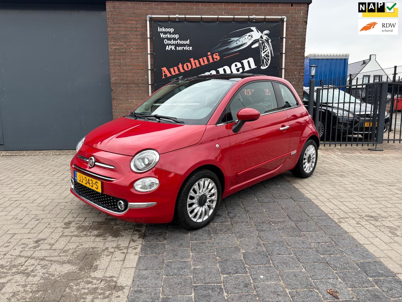 Fiat 500 - 0.9 TwinAir Turbo Lounge*Automaat*Pano-Dak*Ecc - AutoWereld.nl
