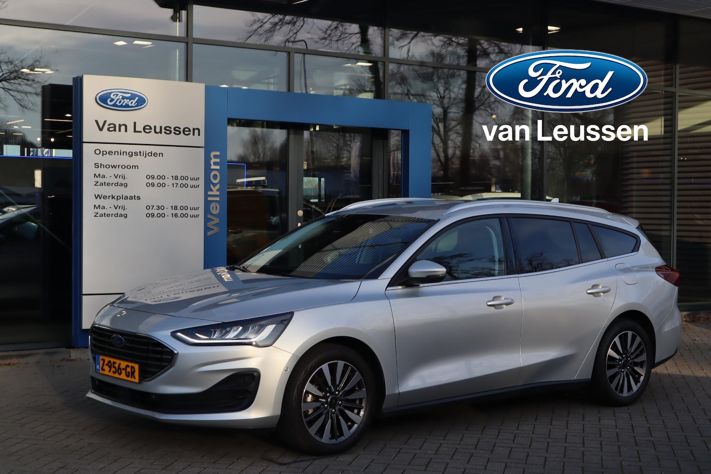 Ford Focus Wagon - 125PK HYBRID TITANIUM-X VIRTUAL-COCKPIT B&O AUDIO CLIMA P-SENSOREN 17"LMV LED CAMERA WINTE - AutoWereld.nl