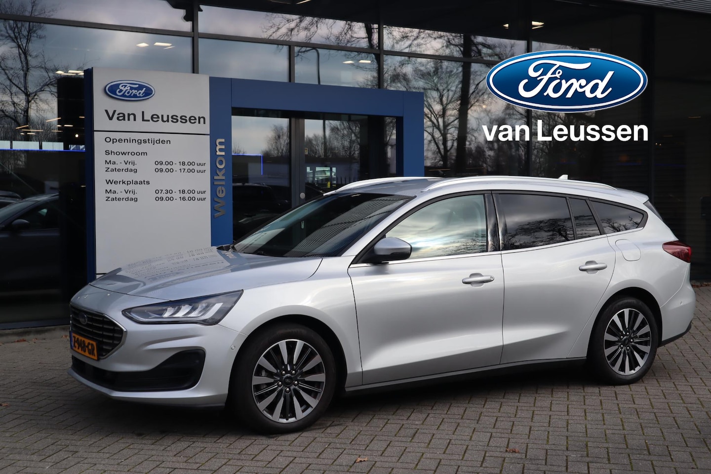 Ford Focus Wagon - 125PK HYBRID TITANIUM-X VIRTUAL-COCKPIT B&O AUDIO CLIMA P-SENSOREN 17"LMV LED CAMERA WINTE - AutoWereld.nl