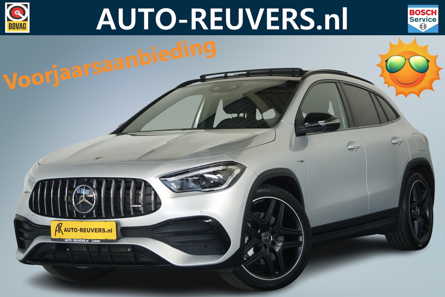 Mercedes-Benz GLA-Klasse - AMG 35 4MATIC / Pano / Navi / Adaptive cruise / Memory / Burmester - AutoWereld.nl