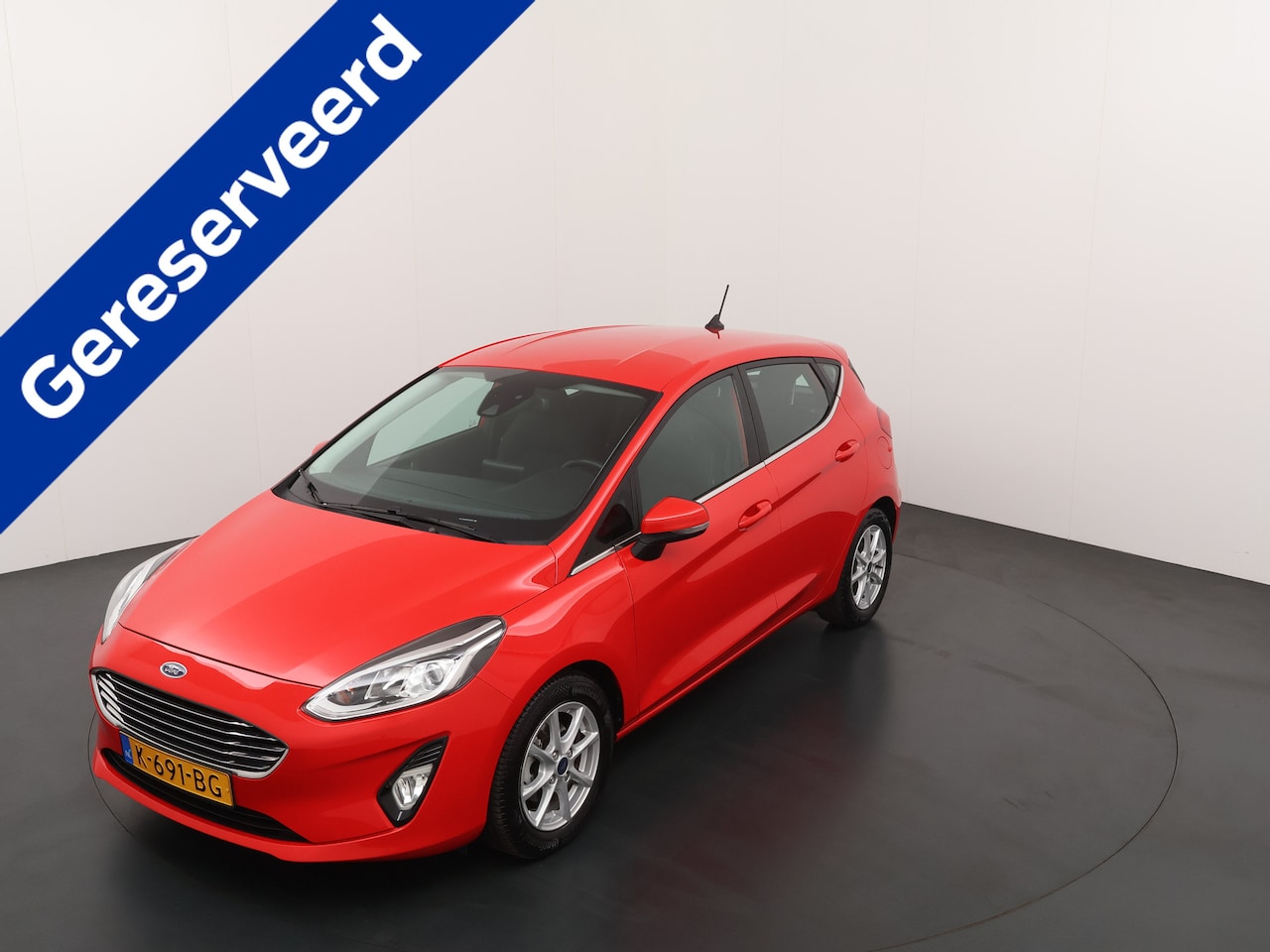 Ford Fiesta - EcoBoost Hybrid 125 pk Titanium | Clima | Cruise | Parkeersensoren | Groot scherm | 17-inc - AutoWereld.nl