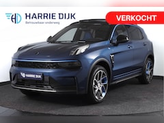 Lynk & Co 01 - 1.5 PHEV 261PK MY23 | Donkere hemel | 360 Camera | 7.4 kWh boordlader | S/K-panodak | Adap