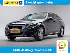 Mercedes-Benz C-klasse - 200 Ambtition Aut [ Half Leder Stoelverwarming Navi ]