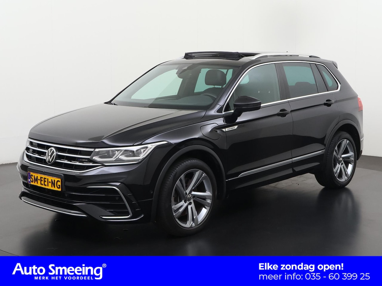 Volkswagen Tiguan - 1.4 TSI eHybrid R-Line | Panoramadak | Leder | Memory Stoel | Zondag Open! - AutoWereld.nl